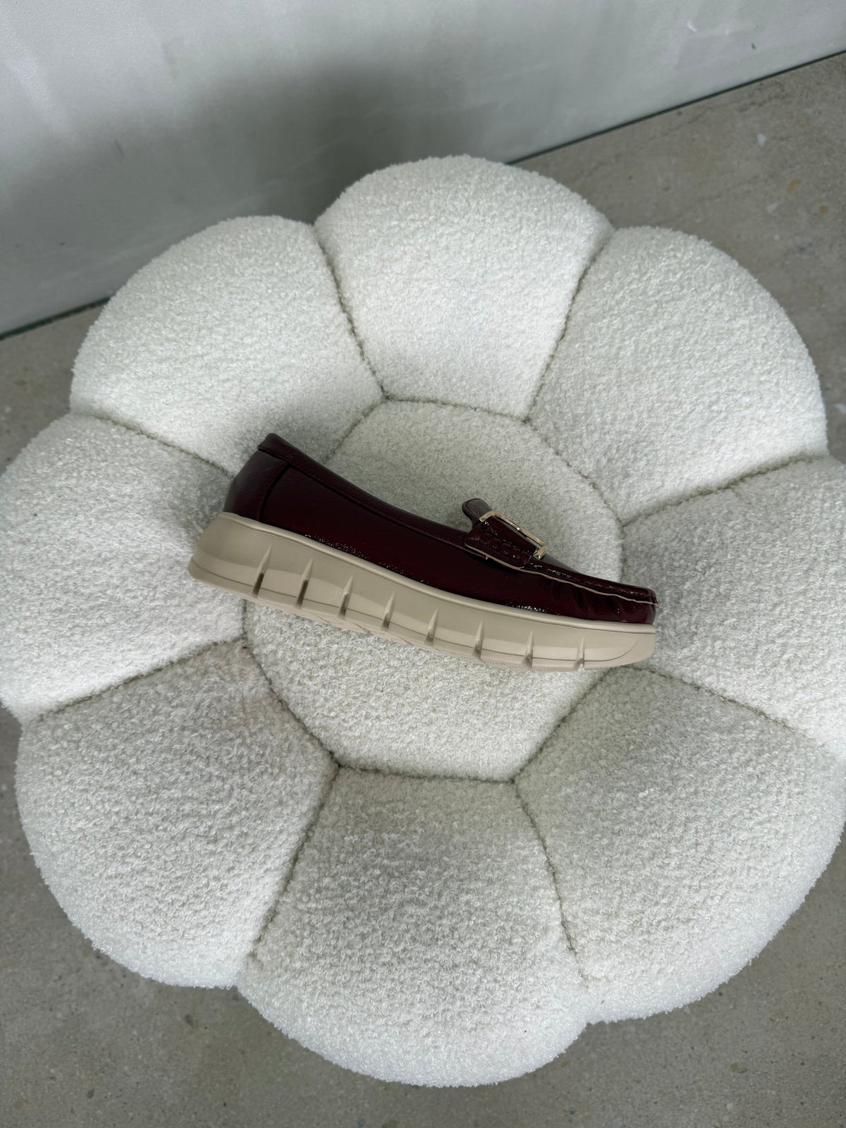 Mocasines Burdeos Plataforma 14989 Slip On Casual Zoé Brand Costa Rica