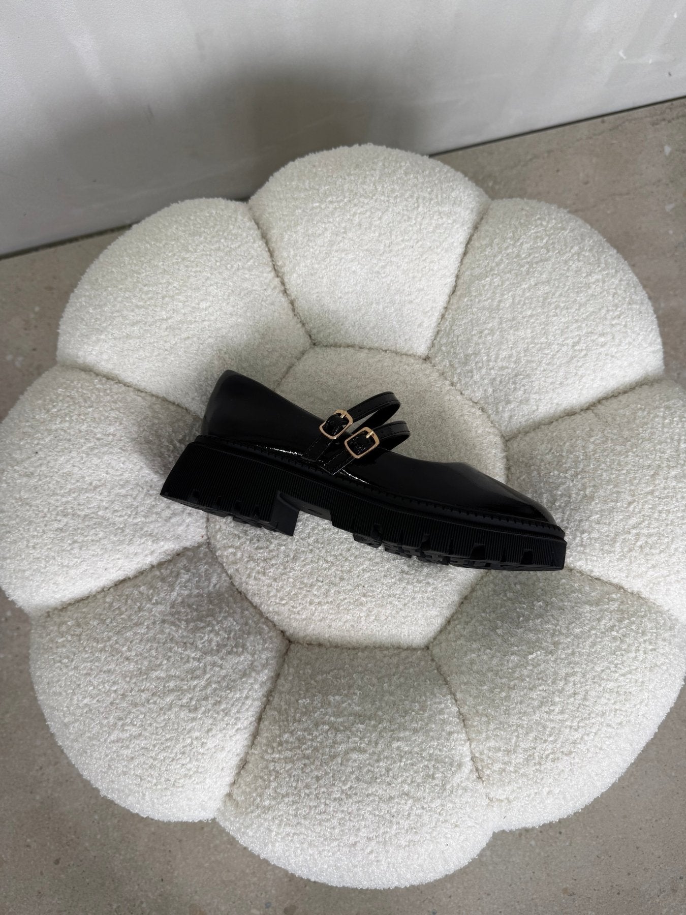 Mocasines Negro Charol Plataforma 15025 Doble Correa Mary Jane Ejecutivo Zoé Brand Costa Rica