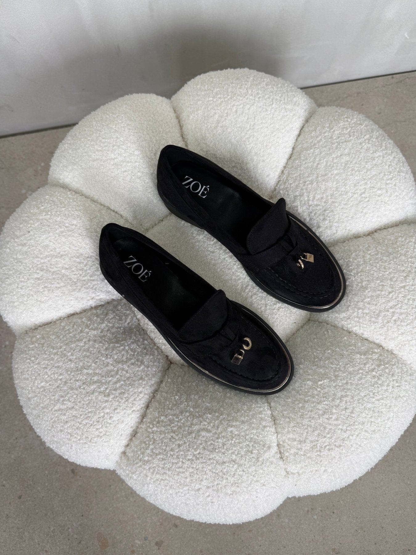 Mocasines Negro Gamuza 15029 Casual Zoé Brand Costa Rica