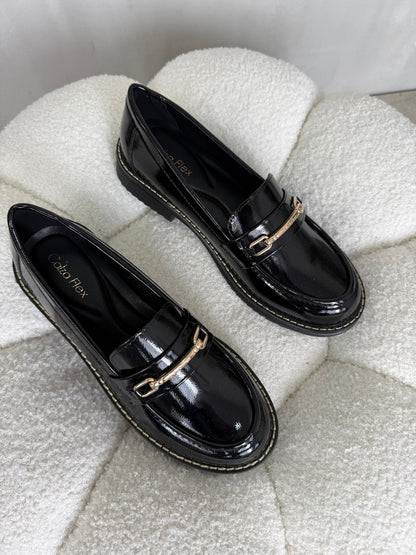 Mocasines Negro Charol 15030 Ejecutivo Zoé Brand Costa Rica