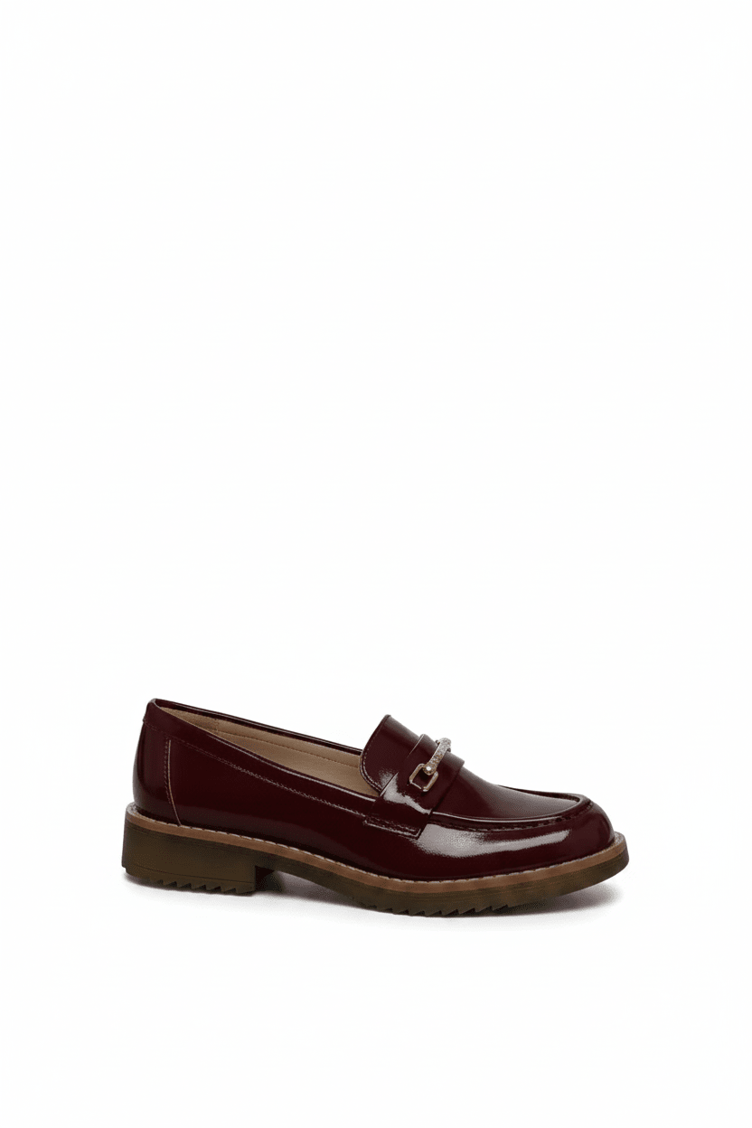 Mocasines Burdeos Charol 15031 Ejecutivo Zoé Brand Costa Rica