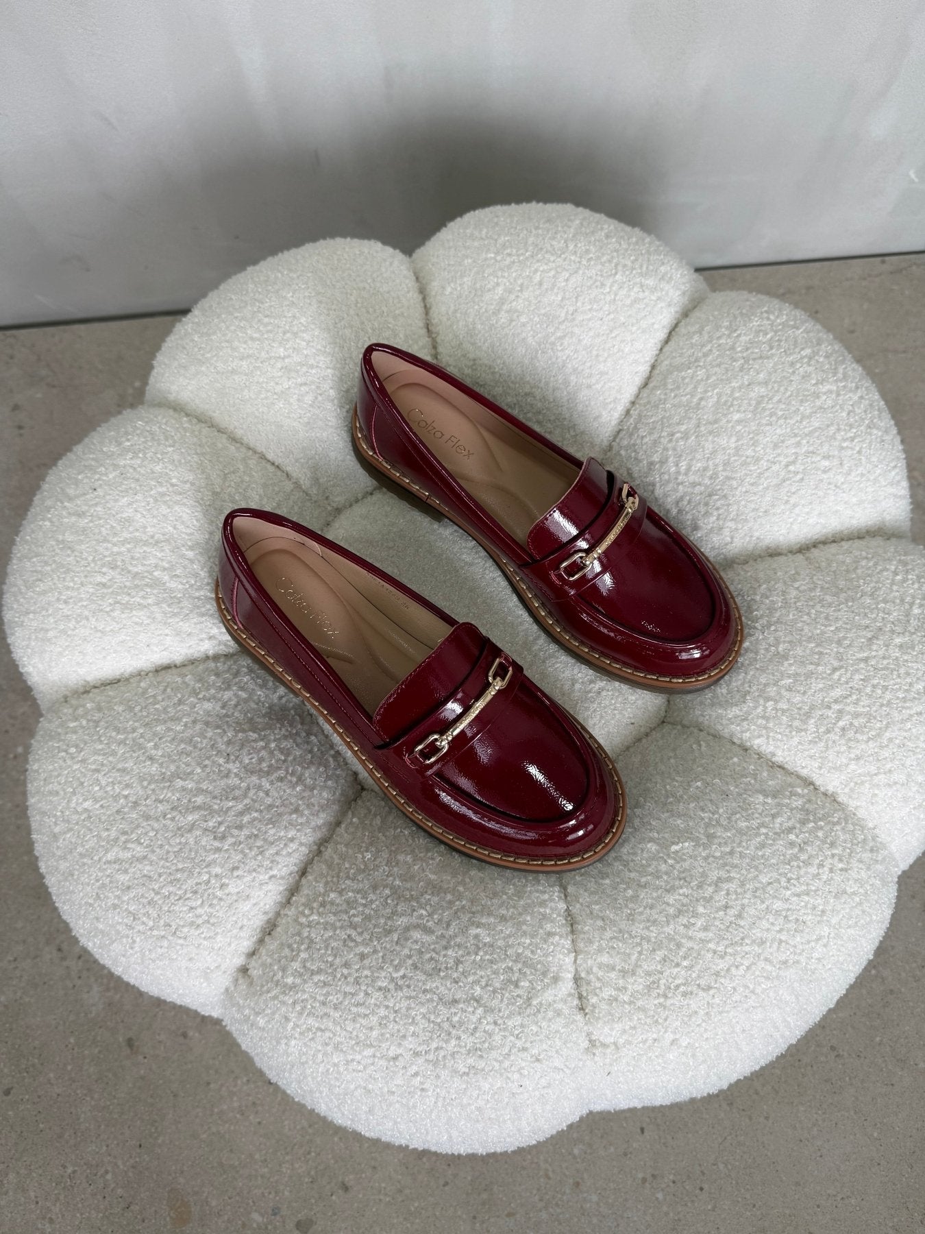 Mocasines Burdeos Charol 15031 Ejecutivo Zoé Brand Costa Rica