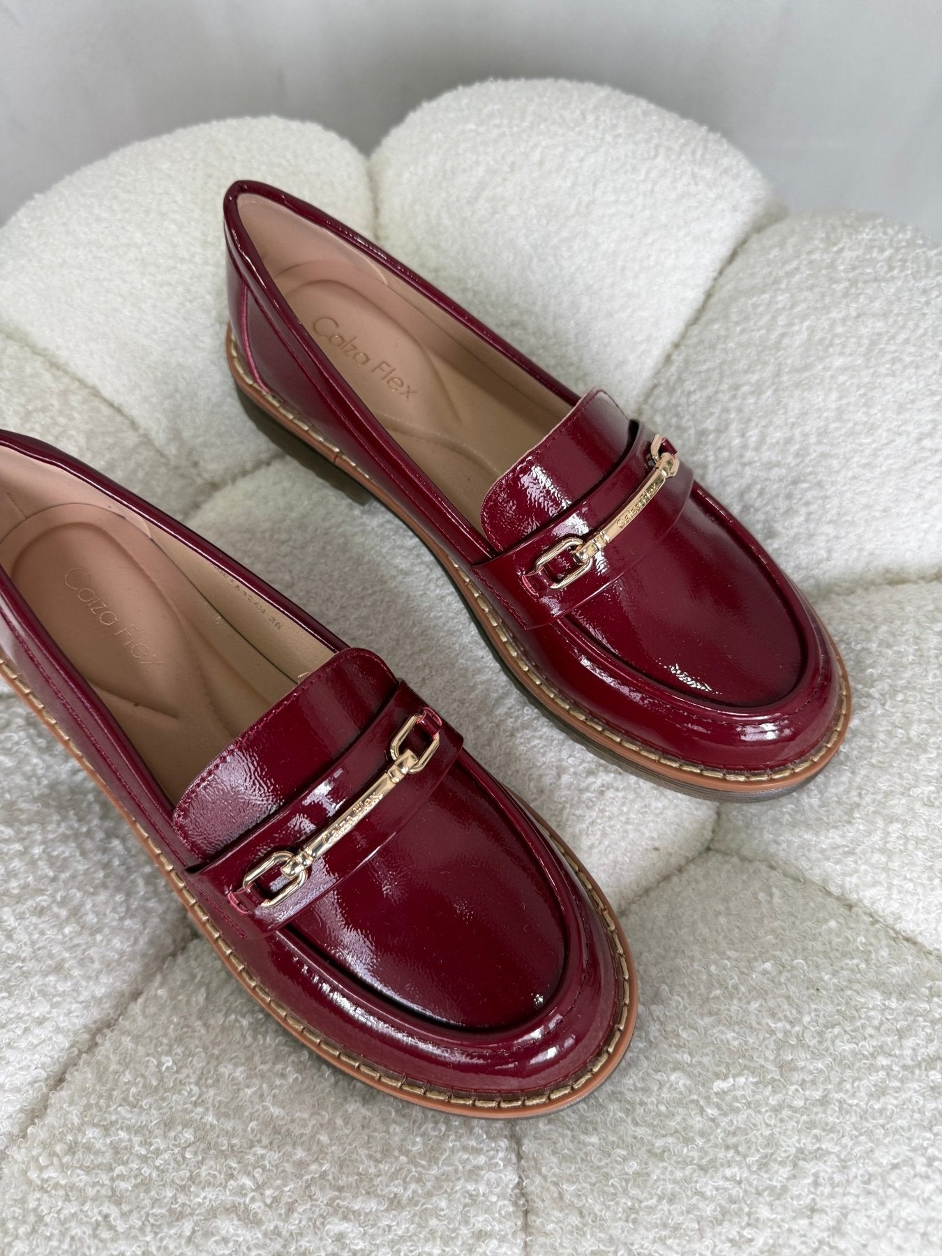 Mocasines Burdeos Charol 15031 Ejecutivo Zoé Brand Costa Rica
