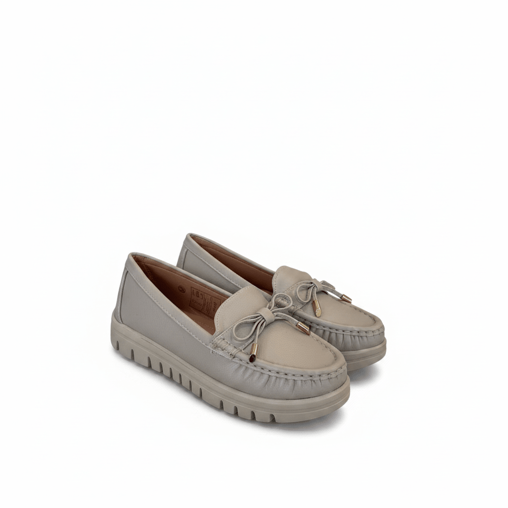 Mocasines Beige 15154 Casual de mujer Costa Rica - ZOÉ BRAND 2026 beige clásico