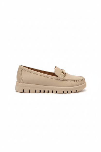 Mocasines Beige 15158 Casual de mujer Costa Rica - ZOÉ BRAND 2026 beige clásico