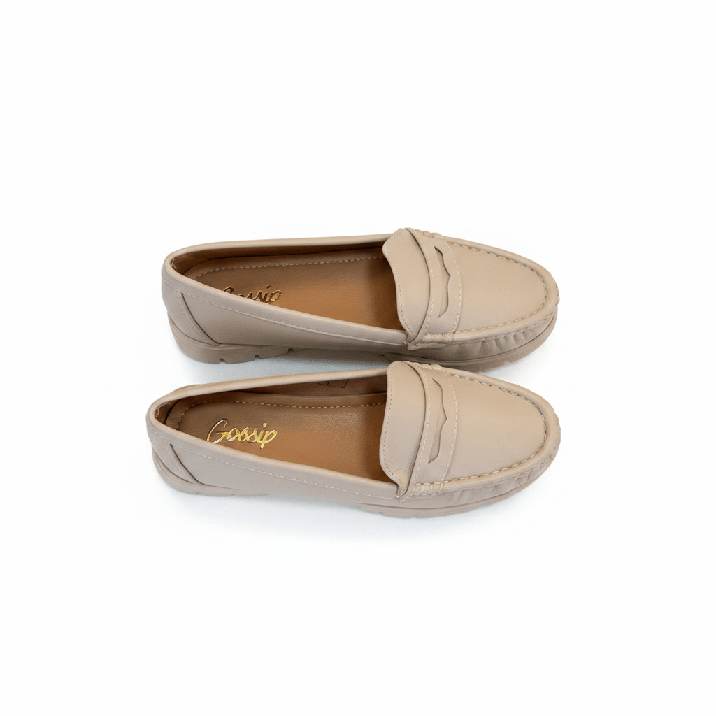Mocasines Beige 15162 para mujer en Costa Rica - ZOÉ BRAND 2026 beige clásico