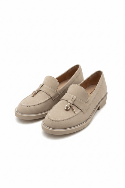 Mocasines Beige Gamuza 15028 Casual Zoé Brand Costa Rica - ZOÉ BRAND 2026 disponible-35 disponible-36