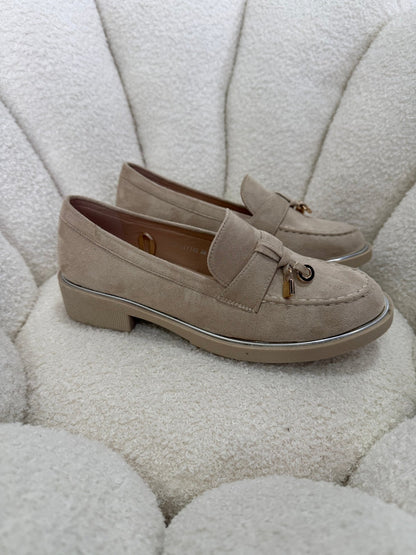 Mocasines Beige Gamuza 15028 Casual Zoé Brand Costa Rica - ZOÉ BRAND 2026 disponible-35 disponible-36