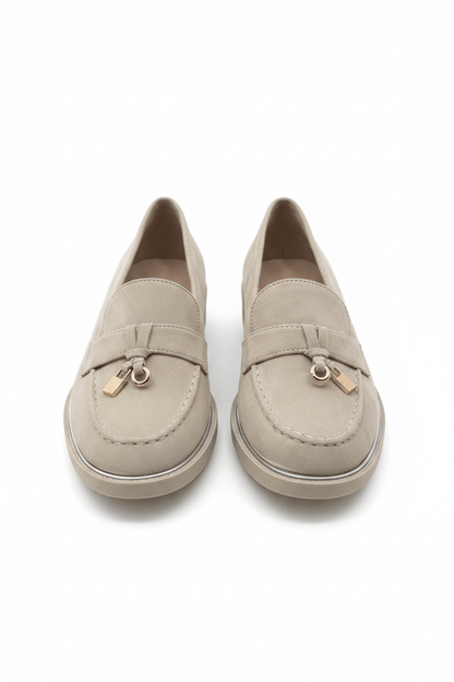 Mocasines Beige Gamuza 15028 Casual Zoé Brand Costa Rica - ZOÉ BRAND 2026 disponible-35 disponible-36
