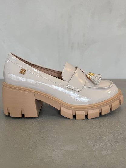 Mocasines Blanco Hueso Charol 14546 Chunky Slip On Casual de mujer Zoé Brand Costa Rica
