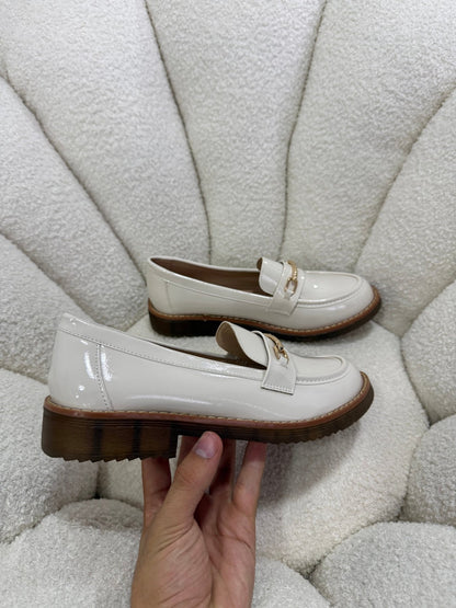 Mocasines Blanco Charol 15032 Ejecutivo Zoé Brand Costa Rica - ZOÉ BRAND 2026 disponible-35 disponible-36