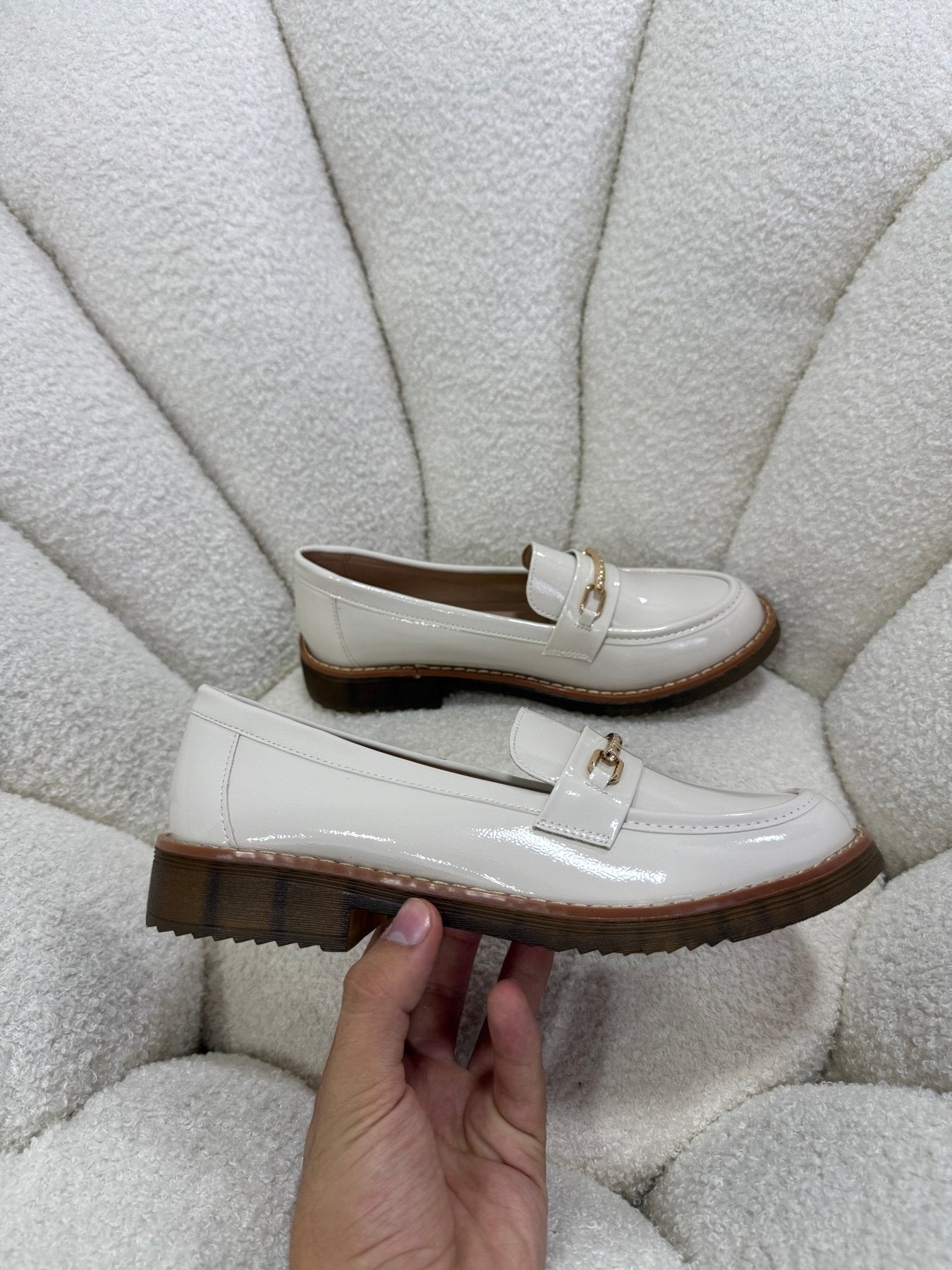 Mocasines Blanco Charol 15032 Ejecutivo Zoé Brand Costa Rica - ZOÉ BRAND 2026 disponible-35 disponible-36