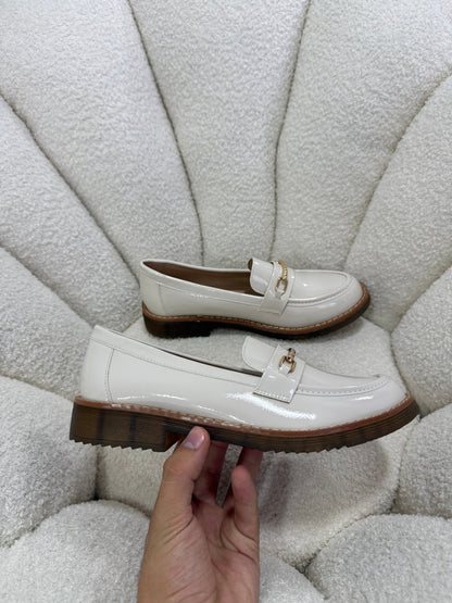 Mocasines Blanco Charol 15032 Ejecutivo Zoé Brand Costa Rica - ZOÉ BRAND 2026 disponible-35 disponible-36