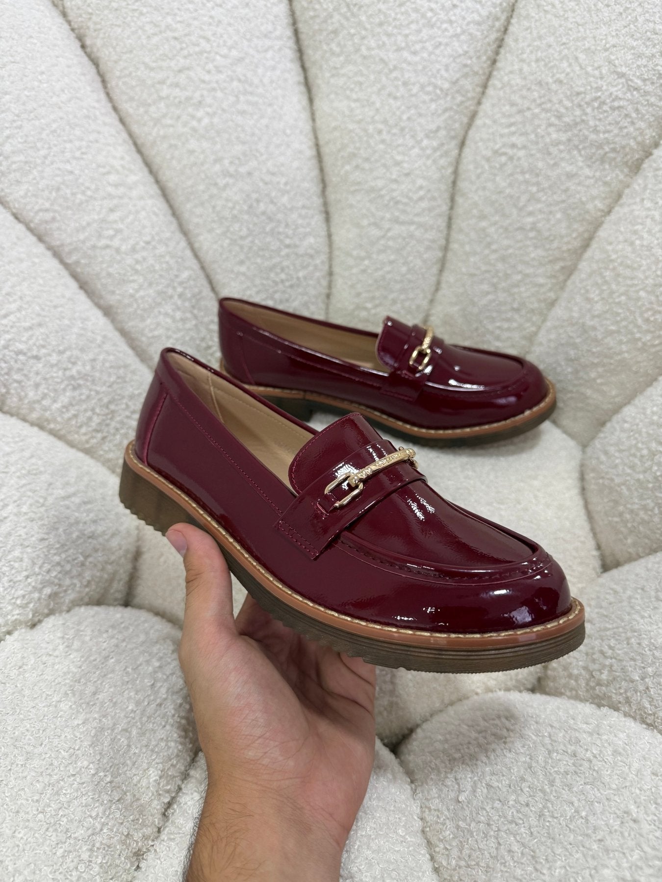 Mocasines Burdeos Charol 15031 Ejecutivo Zoé Brand Costa Rica - ZOÉ BRAND 2026 disponible-35 disponible-36