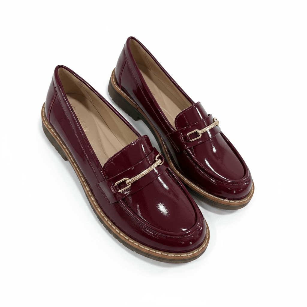 Mocasines Burdeos Charol 15031 Ejecutivo Zoé Brand Costa Rica - ZOÉ BRAND 2026 disponible-35 disponible-36