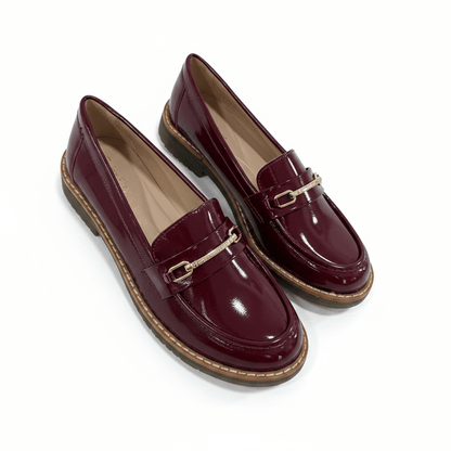 Mocasines Burdeos Charol 15031 Ejecutivo Zoé Brand Costa Rica - ZOÉ BRAND 2026 disponible-35 disponible-36