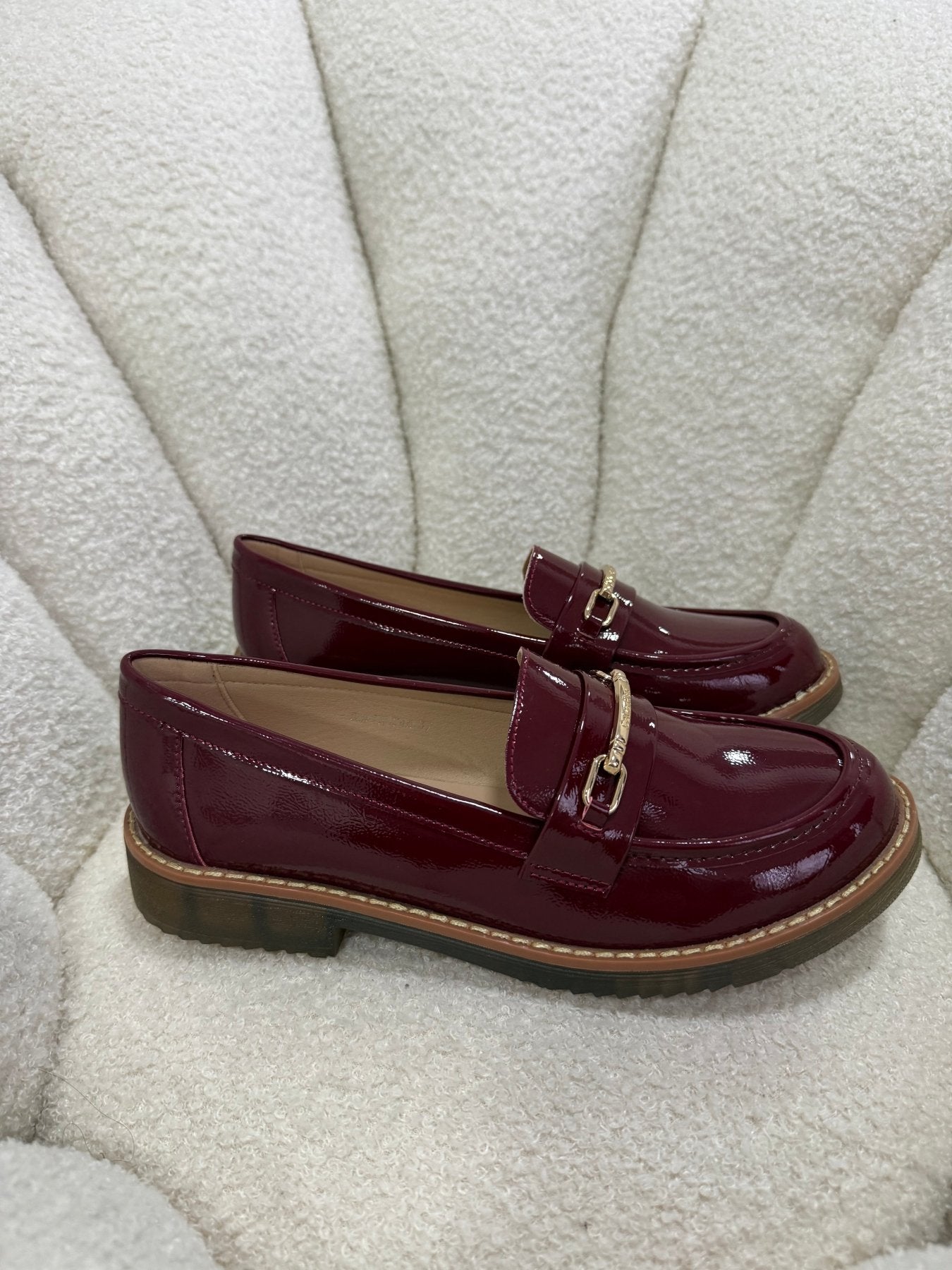 Mocasines Burdeos Charol 15031 Ejecutivo Zoé Brand Costa Rica - ZOÉ BRAND 2026 disponible-35 disponible-36