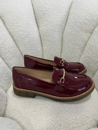 Mocasines Burdeos Charol 15031 Ejecutivo Zoé Brand Costa Rica - ZOÉ BRAND 2026 disponible-35 disponible-36