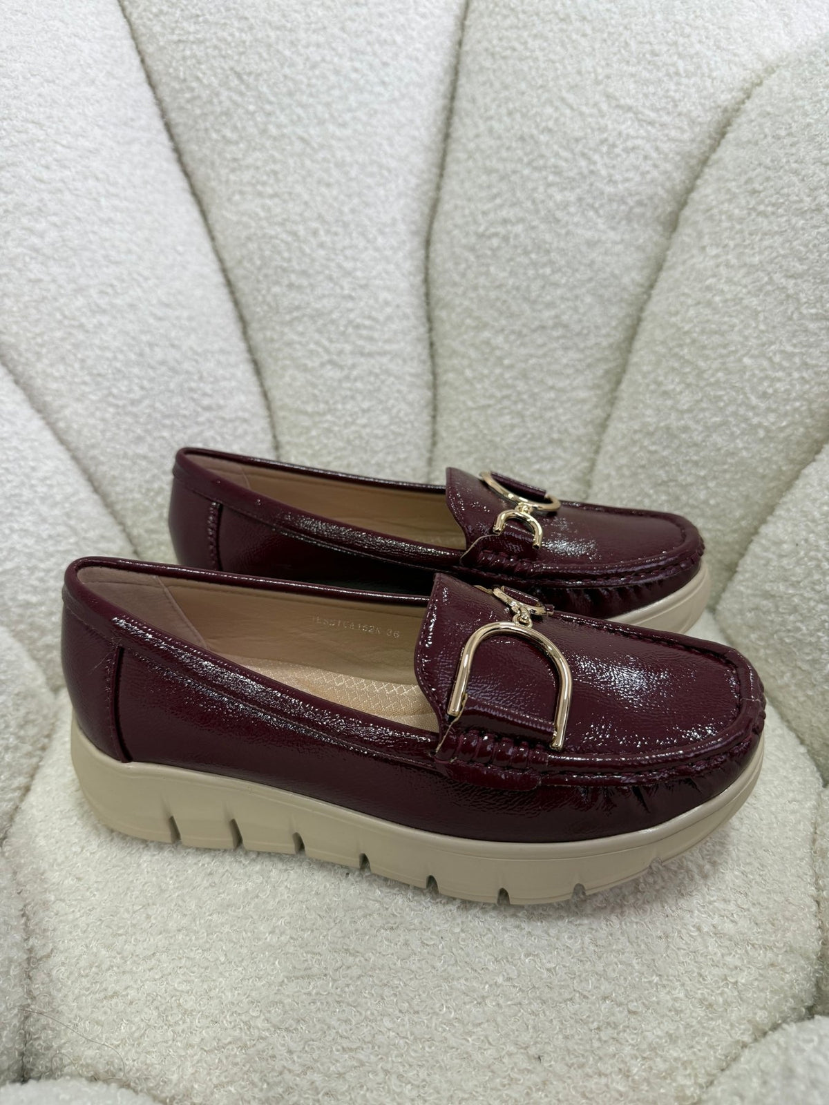 Mocasines Burdeos Plataforma 14989 Slip On Casual Zoé Brand Costa Rica - ZOÉ BRAND 2026 disponible-35 disponible-36