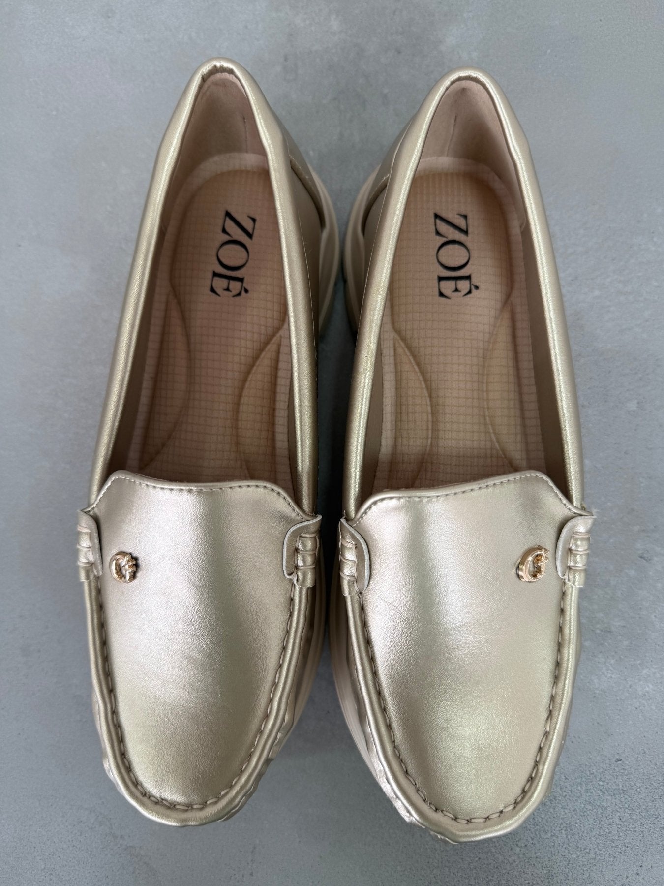 Mocasines Dorado 14564 Slip On Casual de mujer Zoé Brand Costa Rica - ZOÉ BRAND 2025 disponible-35 disponible-36