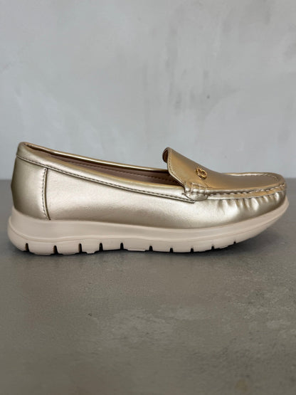 Mocasines Dorado 14564 Slip On Casual de mujer Zoé Brand Costa Rica - ZOÉ BRAND 2025 disponible-35 disponible-36