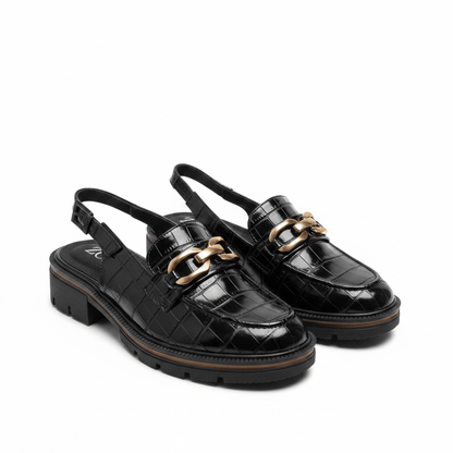 Mocasines Negro Charol 14548 Animal Print Slingback Casual de mujer Zoé Brand Costa Rica - ZOÉ BRAND 2025 clásico disponible-35