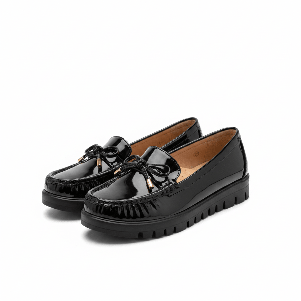 Mocasines Negro Charol 15156 Casual de mujer Costa Rica - ZOÉ BRAND 2026 charol clásico