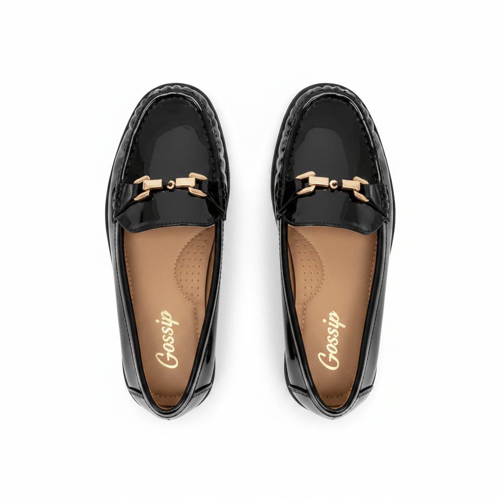 Mocasines Negro Charol 15160 Casual de mujer Costa Rica - ZOÉ BRAND 2026 BLACK clásico