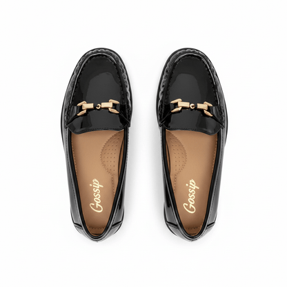 Mocasines Negro Charol 15160 Casual de mujer Costa Rica - ZOÉ BRAND 2026 BLACK clásico