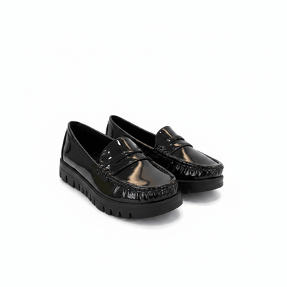 Mocasines Negro Charol 15164 Tacón Bajo Casual de mujer Costa Rica - ZOÉ BRAND 2026 BLACK charol