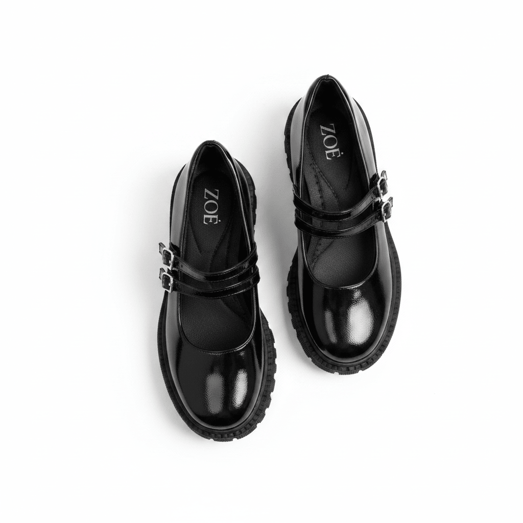 Mocasines Negro Charol Plataforma 15025 Doble Correa Mary Jane Ejecutivo Zoé Brand Costa Rica - ZOÉ BRAND 2026 BLACK disponible-35