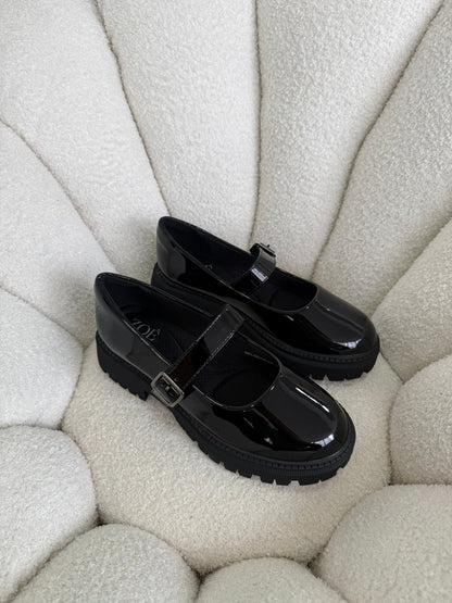 Mocasines Negro Charol Plataforma15023 Hebilla Mary Jane Ejecutivo Zoé Brand Costa Rica - ZOÉ BRAND 2026 BLACK charol