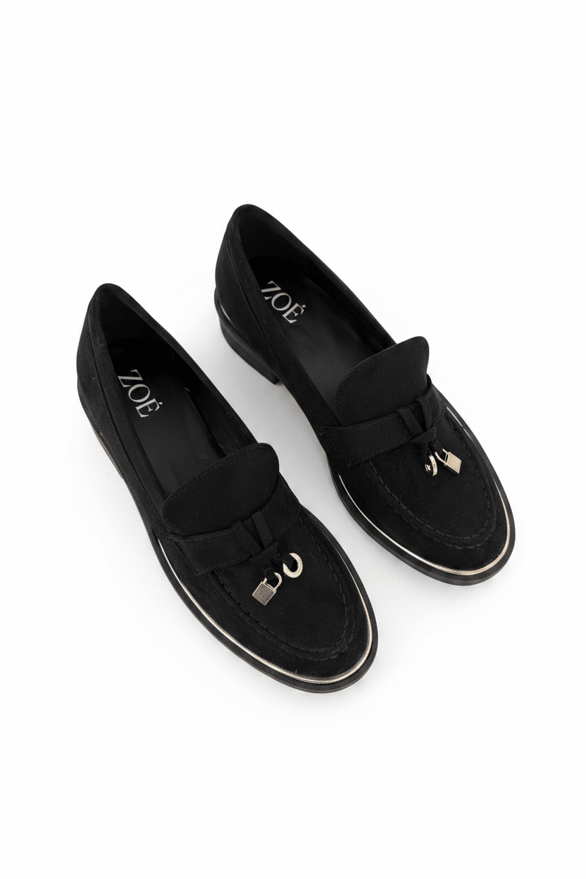 Mocasines Negro Gamuza 15029 Casual Zoé Brand Costa Rica - ZOÉ BRAND 2026 BLACK disponible-35
