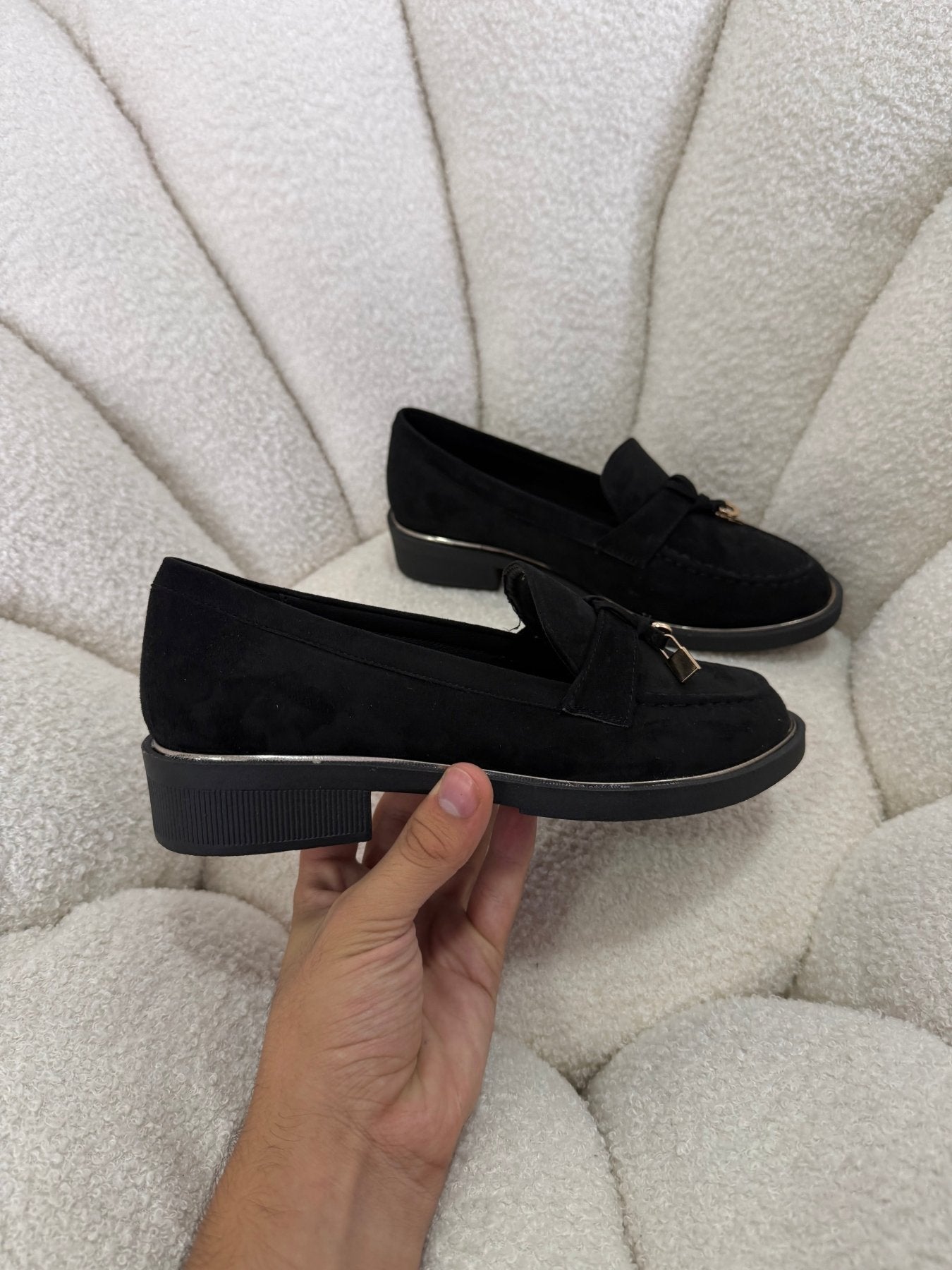 Mocasines Negro Gamuza 15029 Casual Zoé Brand Costa Rica - ZOÉ BRAND 2026 BLACK disponible-35