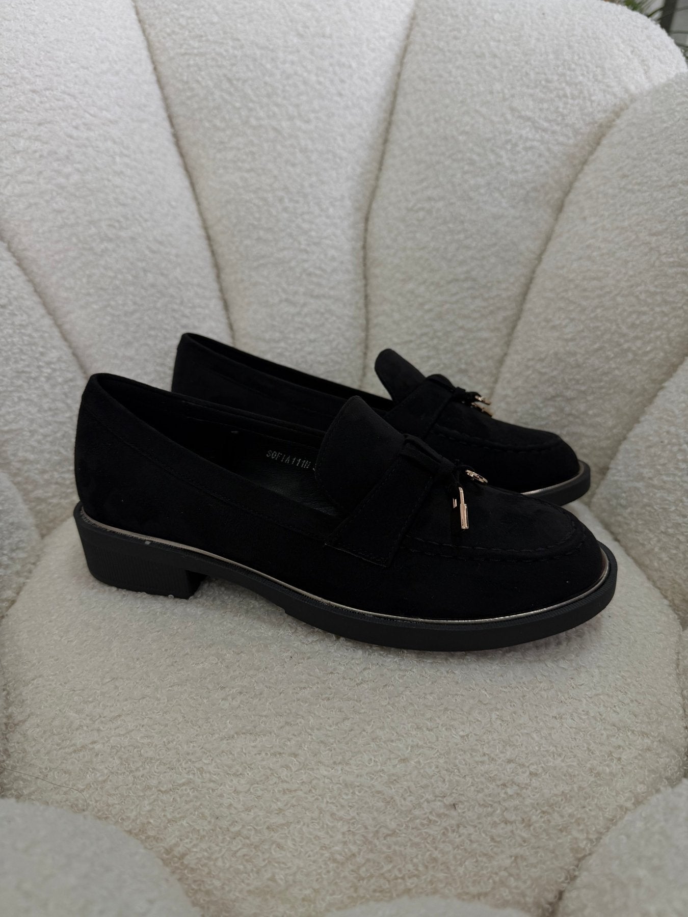 Mocasines Negro Gamuza 15029 Casual Zoé Brand Costa Rica - ZOÉ BRAND 2026 BLACK disponible-35