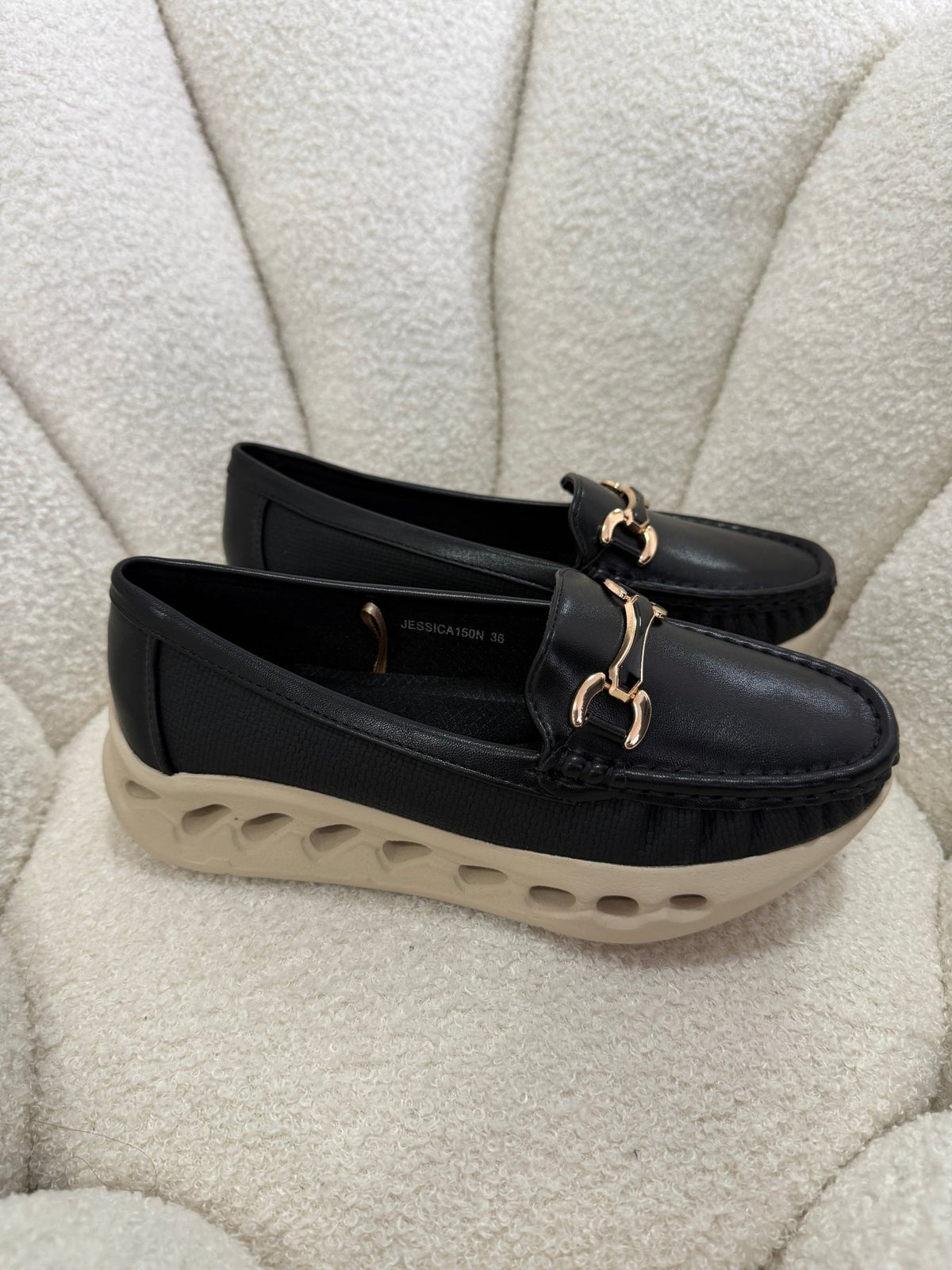 Mocasines Negro Plataforma 14986 Slip On Casual Zoé Brand Costa Rica - ZOÉ BRAND 2026 BLACK disponible-35