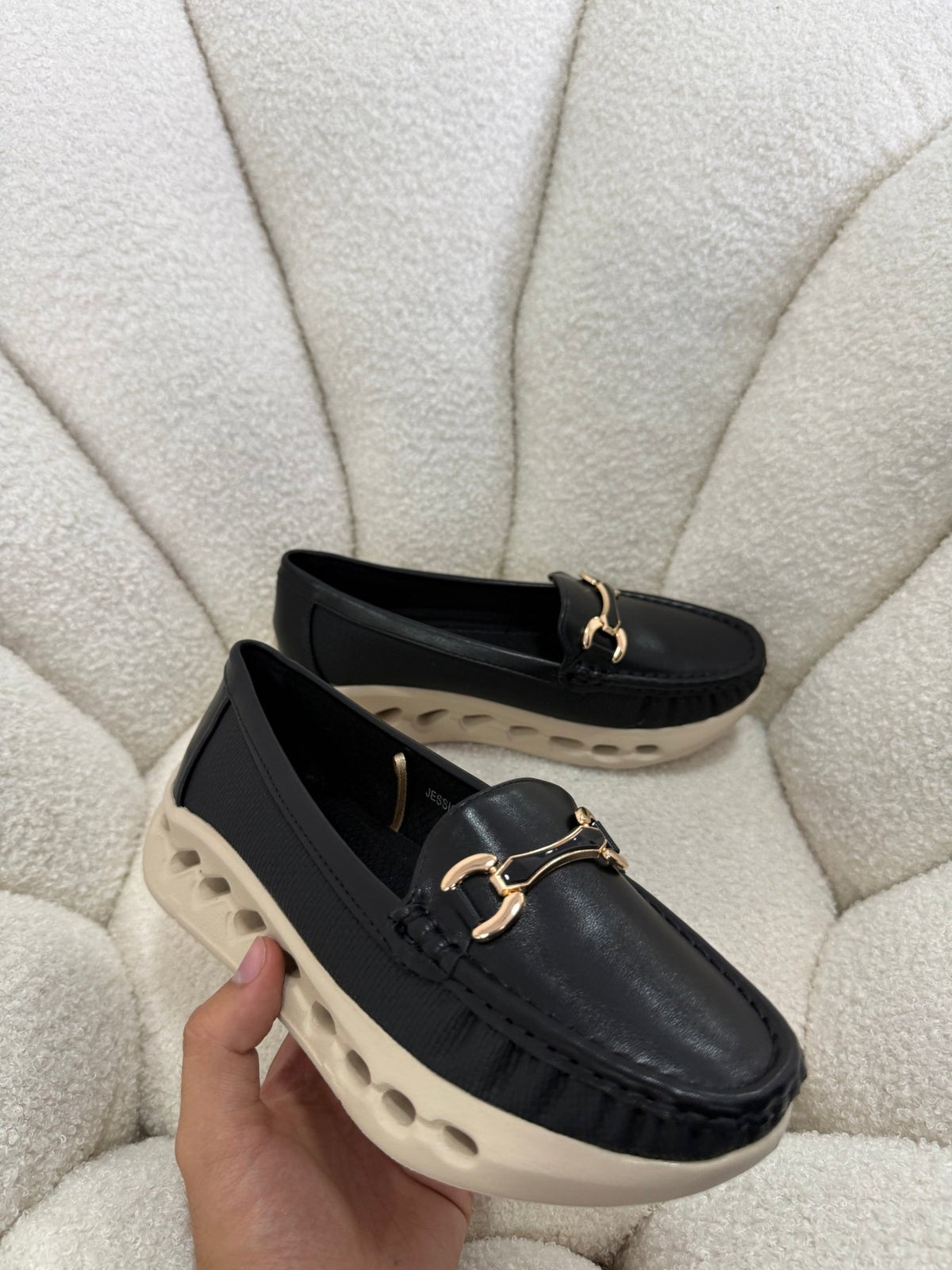 Mocasines Negro Plataforma 14986 Slip On Casual Zoé Brand Costa Rica - ZOÉ BRAND 2026 BLACK disponible-35