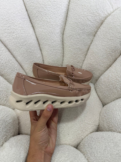 Mocasines Nude Charol Plataforma 14982 Slip On Casual Zoé Brand Costa Rica - ZOÉ BRAND 2026 charol disponible-35