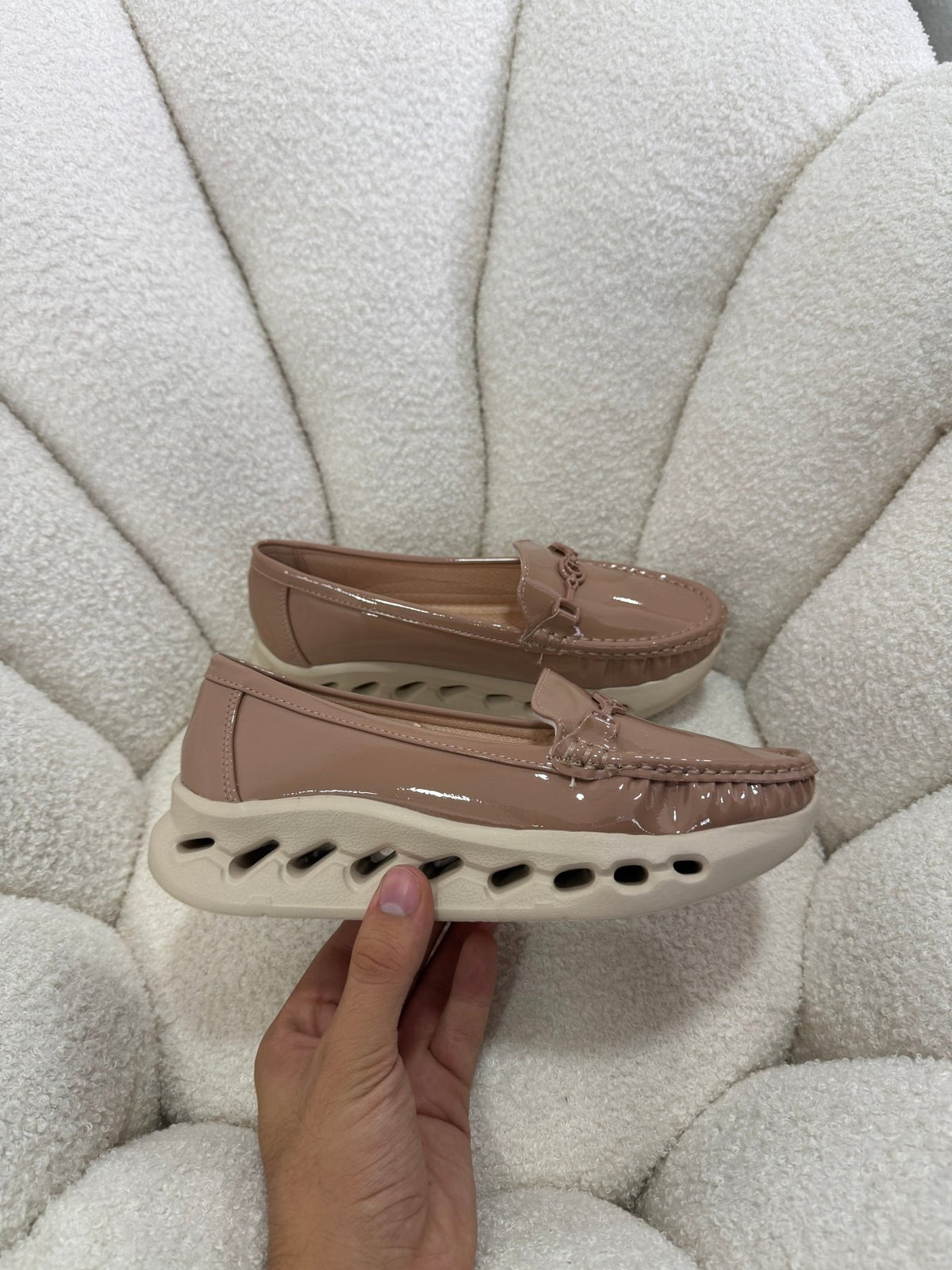 Mocasines Nude Charol Plataforma 14982 Slip On Casual Zoé Brand Costa Rica - ZOÉ BRAND 2026 charol disponible-35
