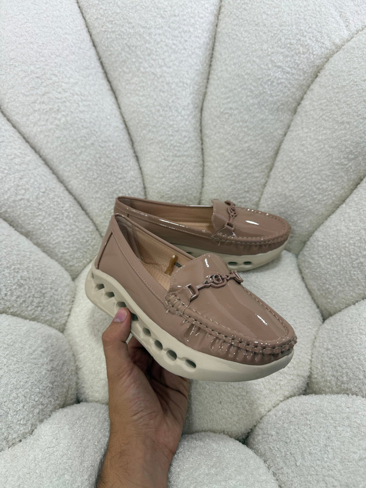 Mocasines Nude Charol Plataforma 14982 Slip On Casual Zoé Brand Costa Rica - ZOÉ BRAND 2026 charol disponible-35