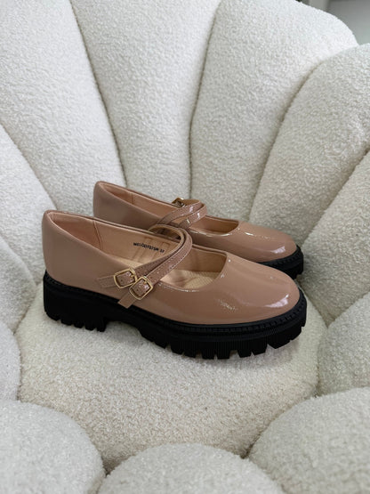 Mocasines Nude Charol Plataforma 15024 Doble Correa Mary Jane Ejecutivo Zoé Brand Costa Rica - ZOÉ BRAND 2026 charol disponible-35