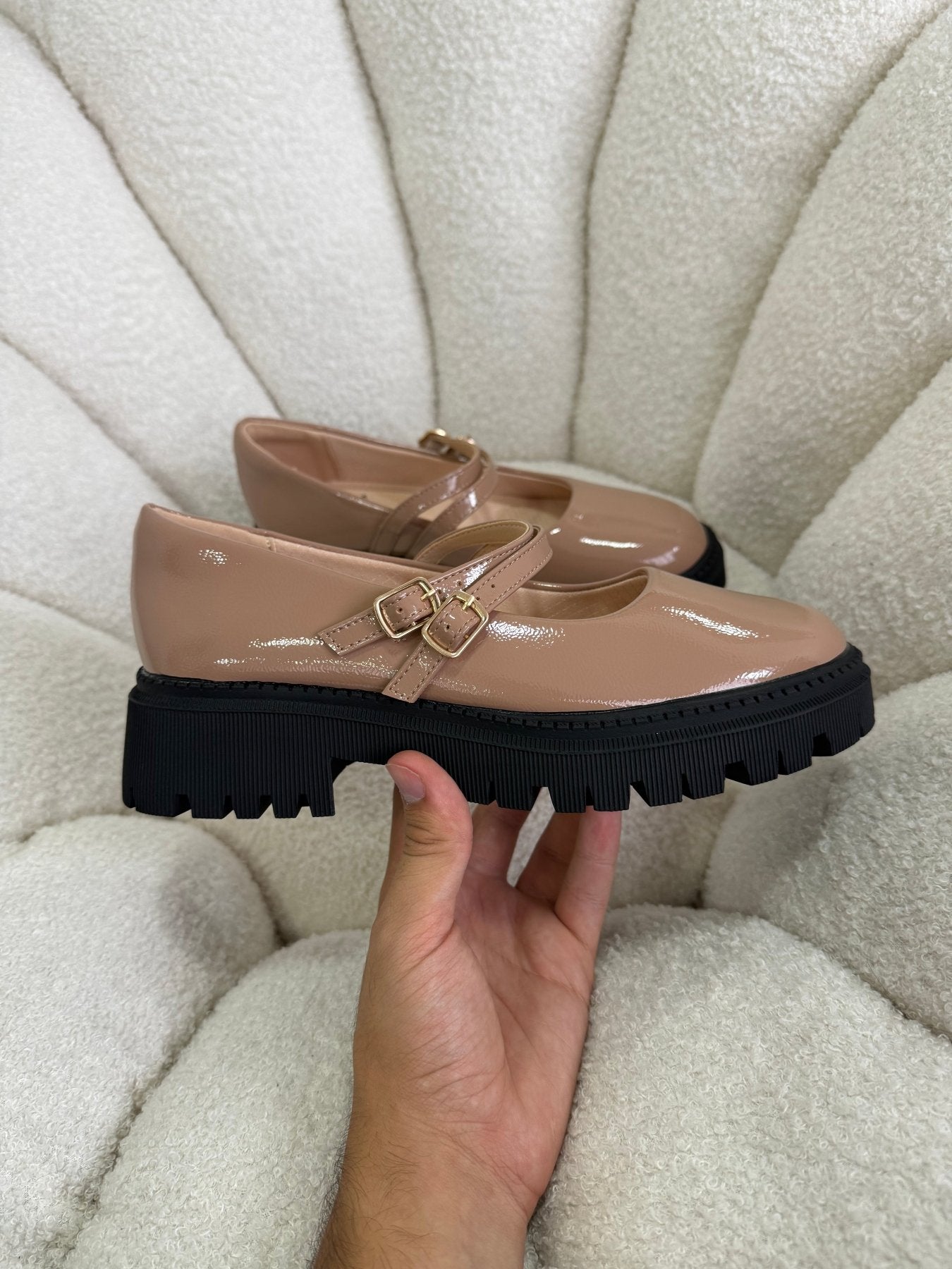 Mocasines Nude Charol Plataforma 15024 Doble Correa Mary Jane Ejecutivo Zoé Brand Costa Rica - ZOÉ BRAND 2026 charol disponible-35