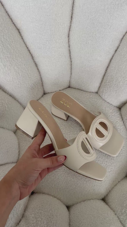 Tacones Blanco 14957 Casual de mujer Zoé Brand Costa Rica