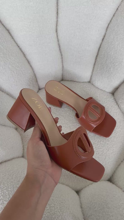 Tacones Tan 14956 Casual de mujer Zoé Brand Costa Rica