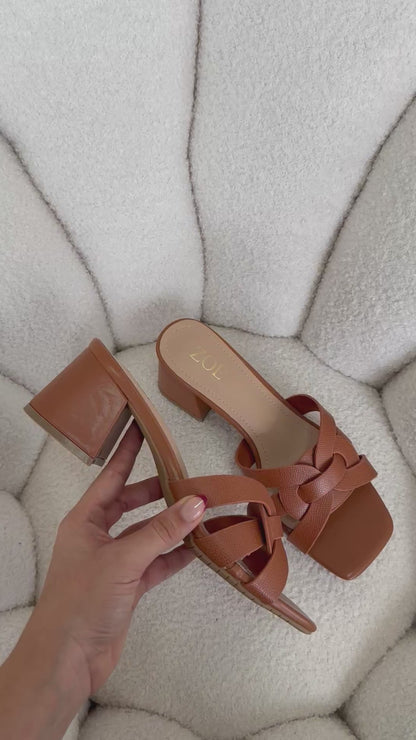 Tacones Tan 14962 Casual de mujer Zoé Brand Costa Rica