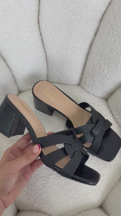 Tacones Negro 14961 Casual de mujer Zoé Brand Costa Rica
