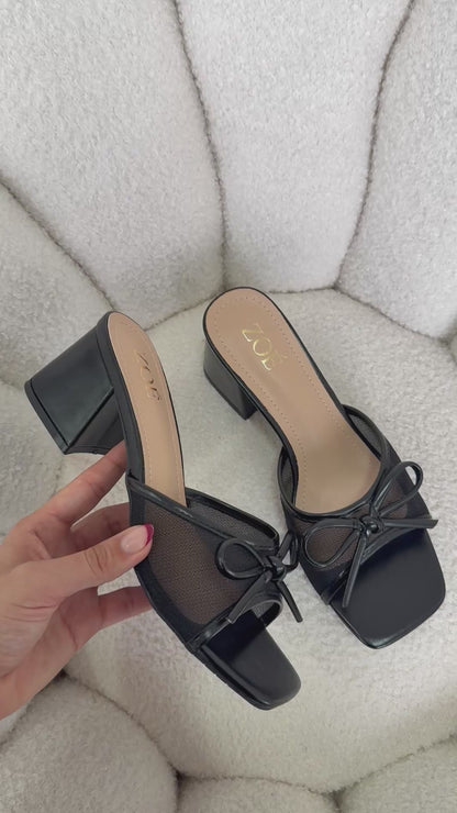 Tacones Negro 14958 Casual de mujer Zoé Brand Costa Rica