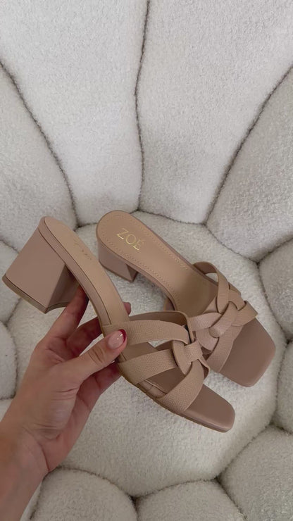 Tacones Nude 14963 Casual de mujer Zoé Brand Costa Rica