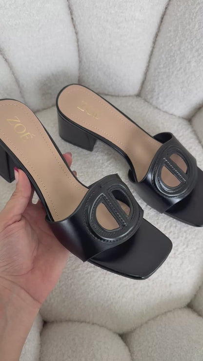 Tacones Negro 14955 Casual de mujer Zoé Brand Costa Rica