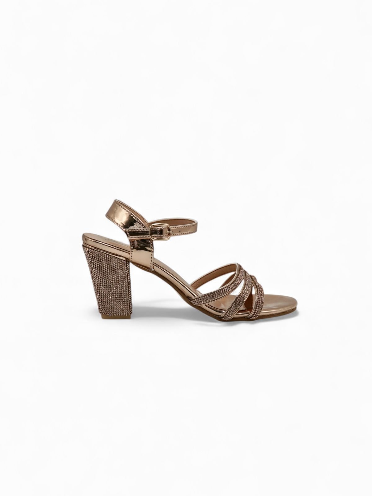Sandalias Dorado Brillos 14527 Hebilla Casual de mujer Zoé Brand Costa Rica